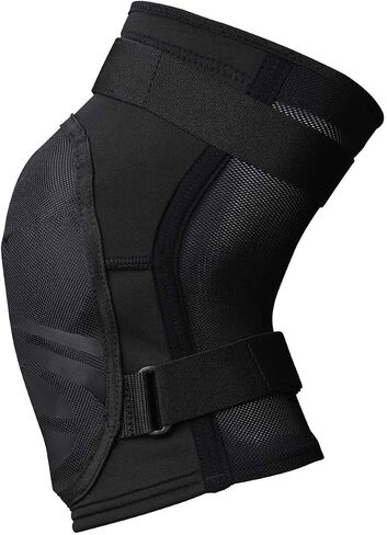 IXS Hack EVO+ knee guards black KM (Kids M), For Boys & Girls, Mountain Bike Accessories in Saudi Arabia