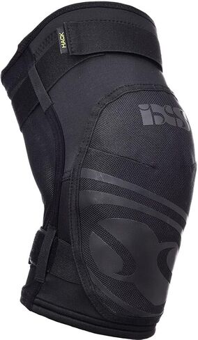 IXS Hack EVO+ knee guards black KM (Kids M), For Boys & Girls, Mountain Bike Accessories in Saudi Arabia