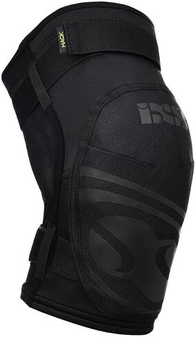 IXS Hack EVO+ knee guards black KM (Kids M), For Boys & Girls, Mountain Bike Accessories in Saudi Arabia