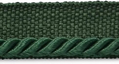 Trims by the Yard Ebony 1/8" Twisted Lip Cord Black | (5 Yard Cut) Trim in Saudi Arabia