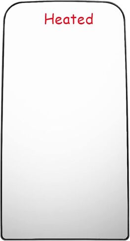 SEPEY Upper Mirror Glass for FREIGHTLINER CASCADIA, Replacement Main Mirror Glass with Defrost Heat for Freightliner Cascadia 2008-2021 in Saudi Arabia