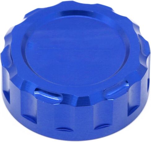 CNC Aluminum Brake Fluid Reservoir Cap Brake Oil Cover Replacement For Kawasaki Ninja 300 400 650 Z400 Z750 Z850 Z1000 ZX-6R ZX10R ZX-25R in Saudi Arabia