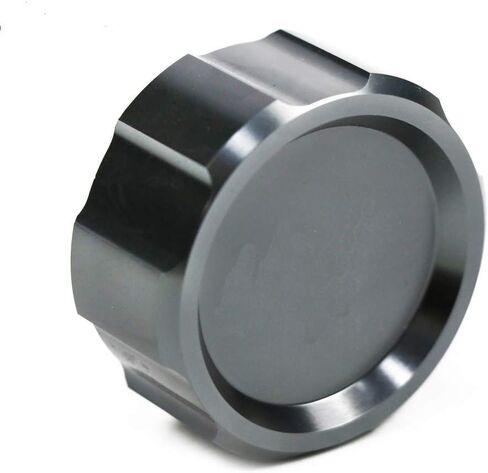 CNC Aluminum Brake Fluid Reservoir Cap Brake Oil Cover Replacement For Kawasaki Ninja 300 400 650 Z400 Z750 Z850 Z1000 ZX-6R ZX10R ZX-25R in Saudi Arabia
