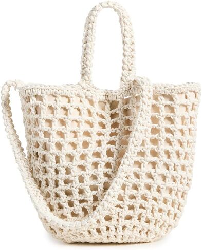 Madewell Women's Crochet Rope Tote in Saudi Arabia