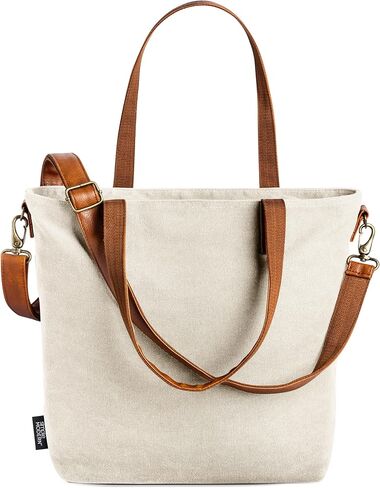 Simple Modern Canvas Tote Bag for Women in Saudi Arabia