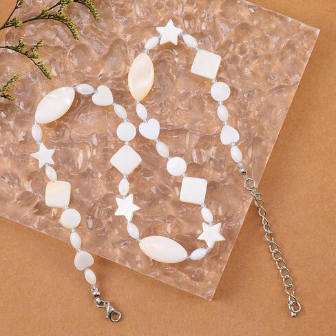 Pearl Choker Layered Necklace, Colorful Zircon Dainty Beaded Choker Necklace for Women Girls, Double Layers Stitching Natural Freshwater Pearl Necklace Fashion Jewelry Gift in Saudi Arabia