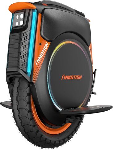 Inmotion Electric Unicycle for Adults 16 Inch Self-Balancing One Wheel EUC, Portable Monowheel for Urban Commuting in Kuwait