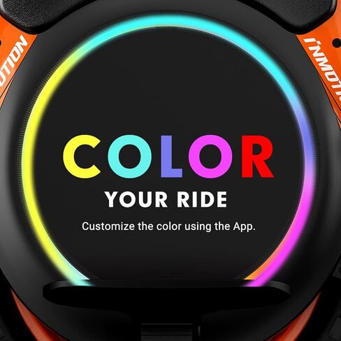 Inmotion Electric Unicycle for Adults 16 Inch Self-Balancing One Wheel EUC, Portable Monowheel for Urban Commuting in Kuwait