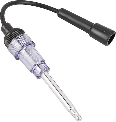 GKmow 1 PC Metal Head Automotive Spark Plug Ignition Tester, Universal Armature Diagnostic Detector Tool, for Cars, Trucks, Motorcycles, Lawn Mowers, Chainsaws, Trimmers, Snow Blowers (Black) in Saudi Arabia