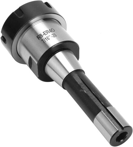 R8-ER40 Collet Chuck Holder, R8-ER40 Collet Set R8 Shank Collet Chuck Holder + 15Pcs ER40 Collets For Milling Machines in Saudi Arabia