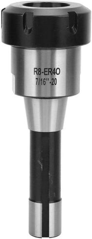 R8-ER40 Collet Chuck Holder, R8-ER40 Collet Set R8 Shank Collet Chuck Holder + 15Pcs ER40 Collets For Milling Machines in Saudi Arabia