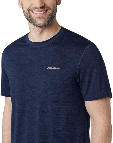 تي شيرت Eddie Bauer للرجال، 2 حزمة من الهدايا للرجال، قمصان برقبة دائرية للرجال نصف كم تي شيرت للرجال، قمصان رجالي - أزرق X-Large in Saudi Arabia