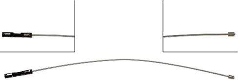 كابل فرامل الانتظار Dorman C660313 متوافق مع موديلات مختارة من دودج in Saudi Arabia