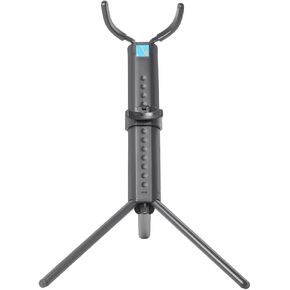 Toddmomy Foldable Tenor Saxophone Storage Rack Stand, Black Portable Saxophone Holder for Musical Instrument Display and Travel in Kuwait