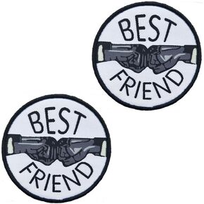 2 Pcs Mexico USA Flag Patch Tactical Embroidered Fastener Iron On Sew On Applique Emblem Military Patches for Backpacks Clothes,Jeans,Caps,Jacket,Vest,Bags,Hats, in Kuwait