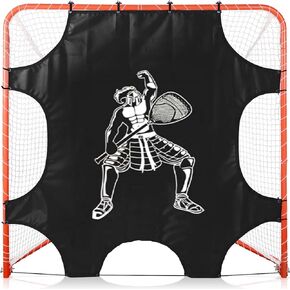 شبكة هدف التصويب الصغيرة تانغ لاكروس: شبكة تدريب متينة من البولي فينيل كلوريد مقاس 6 × 6 أقدام للتدريب الدقيق في الفناء الخلفي أو الميدان - للمبتدئين من الشباب إلى اللاعبين المتقدمين in Kuwait