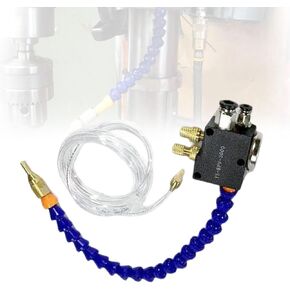 خرطوم تبريد بقاعدة مغناطيسية لنظام تبريد المخرطة مع فوهة هواء مرنة ووصلة رذاذ سائل التبريد in Kuwait