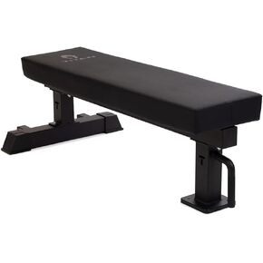 Titan Fitness Titan Series Single Post Post Bench ، وسادة Vinyl Heftygrip السميكة ، والتي تم تصنيفها على مدار 1،200 رطل ، مقعد مخصص للمنافسة في مجال التدريب على الصالة الرياضية ، فائدة التدريب على القوة in Kuwait
