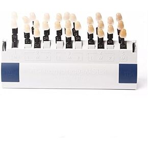 Vanaa Shade Guide 3-D Master Dental Teeth Whitening Shade Guide Chart 29 Colors in Saudi Arabia