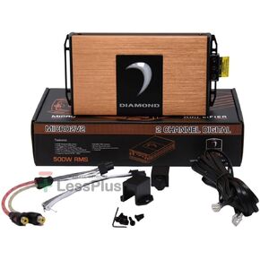 MICRO4V2 – MICROV2 Series 4-Channel Full-Range Class D Amplifier – Ultra-Compact, High-Power, Thermal Protection in Kuwait