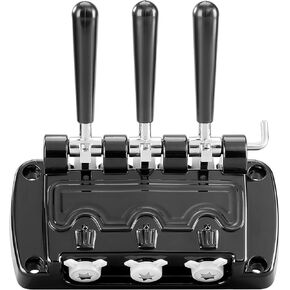 باب تفريغ الموزع ذو اللوحة الأمامية من FixoTech متوافق مع ماكينات الآيس كريم VEVOR YKF الناعمة - مجموعة كاملة من لوحة الواجهة مع 3 مقابض وقضبان الصمامات والأختام - أجزاء تجارية من درجة الطعام in Kuwait