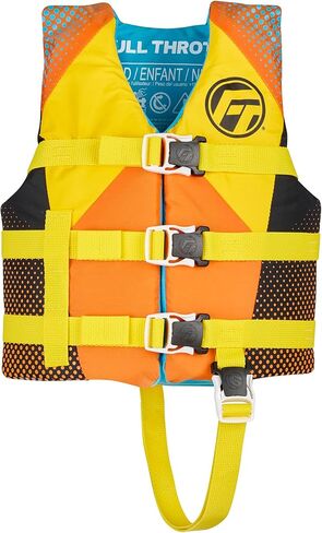 سترة نجاة نايلون للأطفال ذات صمام خانق كامل، 33-55 رطلاً in Kuwait