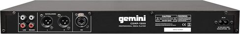 Gemini CDMP Series CDMP-1500 مشغل موسيقى احترافي مقاس 19 بوصة بحجم 1U على حامل واحد CD/MP3/USB (متجدد) in Kuwait