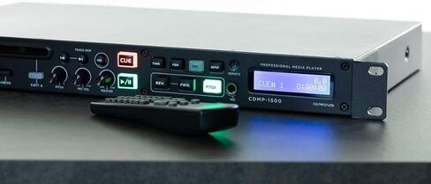 Gemini CDMP Series CDMP-1500 مشغل موسيقى احترافي مقاس 19 بوصة بحجم 1U على حامل واحد CD/MP3/USB (متجدد) in Kuwait