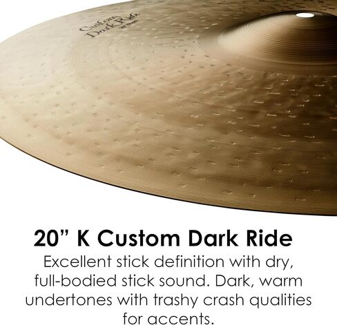 صنج ركوب داكن مخصص من Zildjian K - 20 بوصة in Saudi Arabia