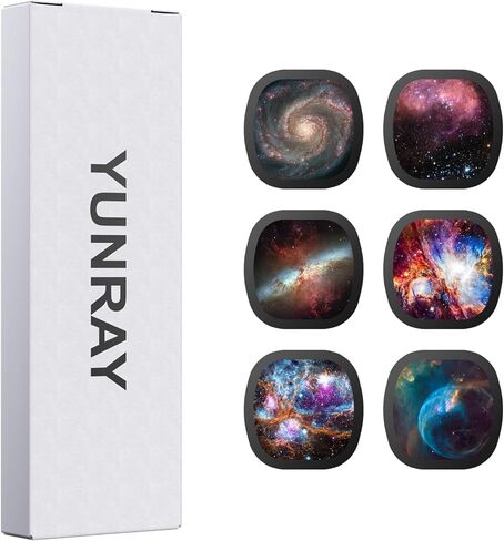 YUNRAY Galaxy Projector Disc – Ultra HD Projector Slide, Compatible with YUNRAY Galaxy Projector Pro and Model SKE-TKQ01 & BL-DQY02 (Pro Version) Projectors – 6 Disc Set in Saudi Arabia