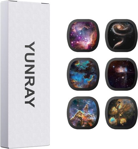 YUNRAY Galaxy Projector Disc – Ultra HD Projector Slide, Compatible with YUNRAY Galaxy Projector Pro and Model SKE-TKQ01 & BL-DQY02 (Pro Version) Projectors – 6 Disc Set in Saudi Arabia
