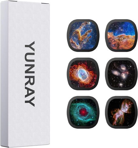 YUNRAY Galaxy Projector Disc – Ultra HD Projector Slide, Compatible with YUNRAY Galaxy Projector Pro and Model SKE-TKQ01 & BL-DQY02 (Pro Version) Projectors – 6 Disc Set in Saudi Arabia