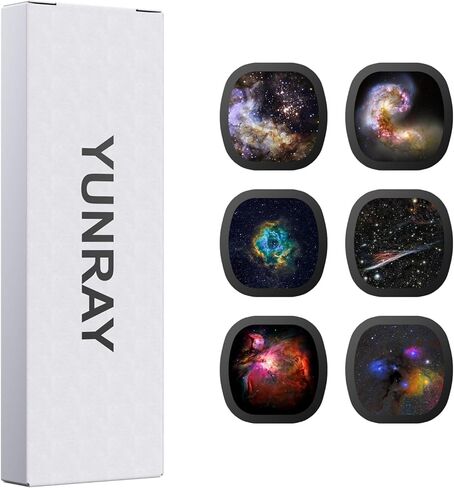 YUNRAY Galaxy Projector Disc – Ultra HD Projector Slide, Compatible with YUNRAY Galaxy Projector Pro and Model SKE-TKQ01 & BL-DQY02 (Pro Version) Projectors – 6 Disc Set in Saudi Arabia