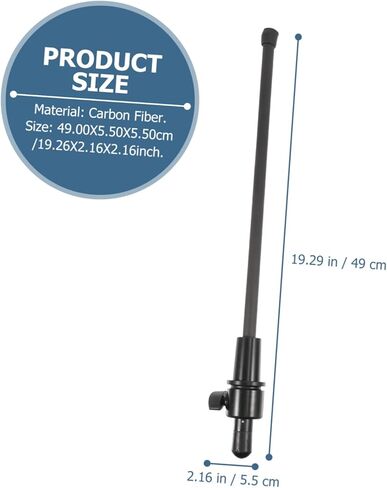DECHOUS 1pc Fiber Black Double Bass Stand Bass ملحق تستقيم لمشغل التشيلو والأداة in Kuwait