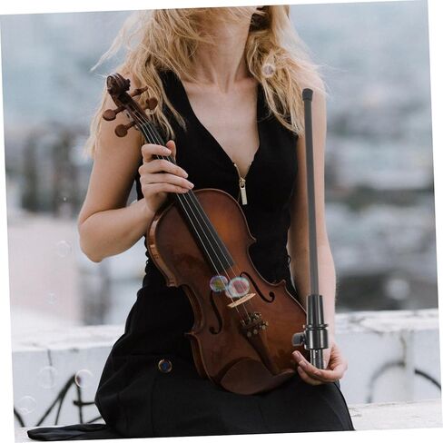 DECHOUS 1pc Fiber Black Double Bass Stand Bass ملحق تستقيم لمشغل التشيلو والأداة in Kuwait