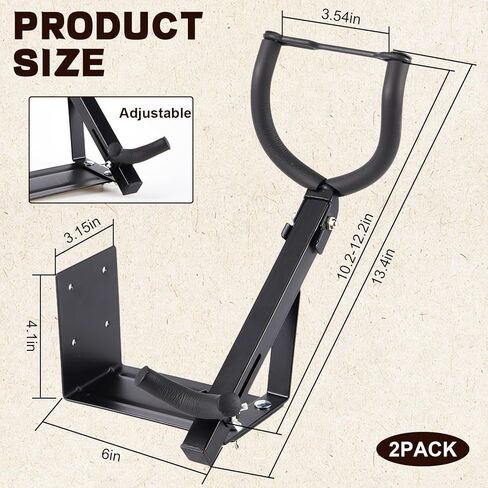 1 Pcs Saxophone Wall Mount Tenor Alto Saxophone Stand Holder Display Rack Metal Alto Sax Stand Wall Hanger for Music Studio Instrument Shop Home Accessories Sax Lover Gifts, Black in Saudi Arabia