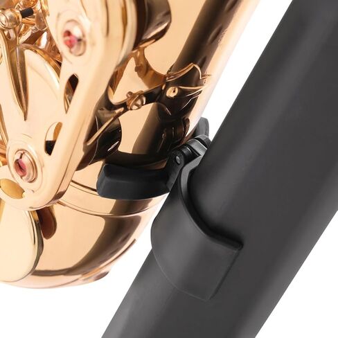 Homoyoyo تينور الساكسفون حامل عدم الانزلاق المحمولة طوي ساكس رف شاشة أسود أزرق لتخزين أدوات الرياح in Kuwait