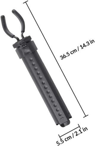 Toddmomy Foldable Tenor Saxophone Storage Rack Stand, Black Portable Saxophone Holder for Musical Instrument Display and Travel in Kuwait