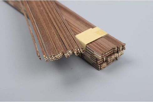 Foyarinal 25 PCS Guitar Binding Purfling Strip Marquetry Inlay for Guitar Parts,Solid Wood Material with nice Inlay(640x6x1mm) in Saudi Arabia