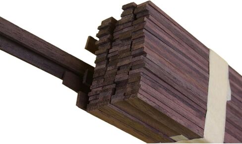 Foyarinal 25 PCS Guitar Binding Purfling Strip Marquetry Inlay for Guitar Parts,Solid Wood Material with nice Inlay(640x6x1mm) in Saudi Arabia