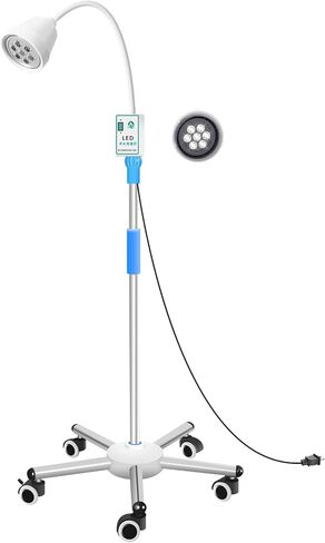Maxbetip Medical Exam Lamp with Pure White LED Light - 28W High-Power, 360° Adjustable Gooseneck - for Gynecology, ENT, Dentistry & Clinical Use in Saudi Arabia