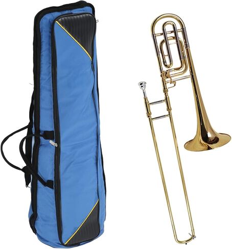 Trombones Bags, 87cm Length Durable Portable Trombone Bag Case Protective for Tenor Trombone(blue) in Saudi Arabia