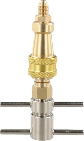 غسالة نحاسية 1/4 بوصة ثلاجة اقتران سريع لأنظمة تقسيم مكيف الهواء والفرن، وتبريد التدفئة وتحسين الهواء المنزلي in Kuwait