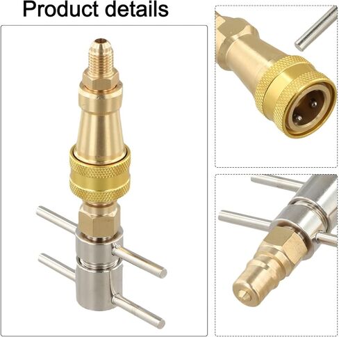 غسالة نحاسية 1/4 بوصة ثلاجة اقتران سريع لأنظمة تقسيم مكيف الهواء والفرن، وتبريد التدفئة وتحسين الهواء المنزلي in Kuwait