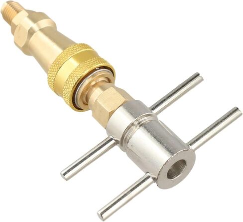 غسالة نحاسية 1/4 بوصة ثلاجة اقتران سريع لأنظمة تقسيم مكيف الهواء والفرن، وتبريد التدفئة وتحسين الهواء المنزلي in Kuwait