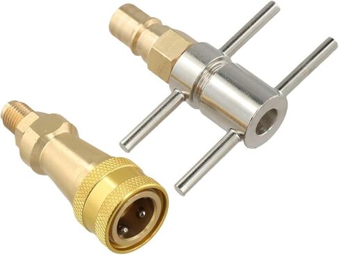 غسالة نحاسية 1/4 بوصة ثلاجة اقتران سريع لأنظمة تقسيم مكيف الهواء والفرن، وتبريد التدفئة وتحسين الهواء المنزلي in Kuwait