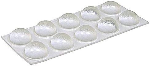 National Artcraft® 5/8" Clear Polyurethane Bumper Pads with Adhesive Back- (50/Pack) in Saudi Arabia