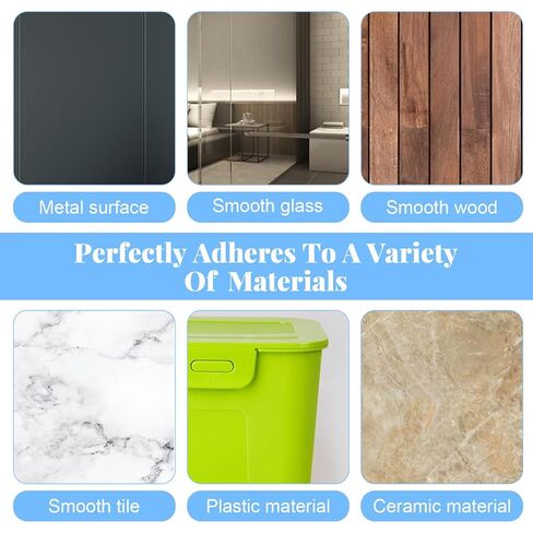 عبوة من 6 مصدات حائط، واقيات حائط مطاطية شفافة من خزانة الأثاث، وسادة ذاتية اللصق مضادة للتصادمات لأبواب الدش، والأدراج، وأبواب السيارات، وثلاجة أغطية المراحيض - طويلة in Kuwait