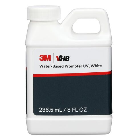 شريط 3M VHB معزز للأشعة فوق البنفسجية، أبيض، 1/2 لتر، غير قابل للاشتعال، التصاق محسن، سهولة التحقق من الأشعة فوق البنفسجية in Saudi Arabia