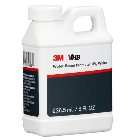 شريط 3M VHB معزز للأشعة فوق البنفسجية، أبيض، 1/2 لتر، غير قابل للاشتعال، التصاق محسن، سهولة التحقق من الأشعة فوق البنفسجية in Saudi Arabia
